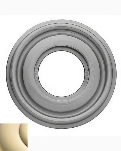 Baldwin 5151003 lifetime polished brass rosette