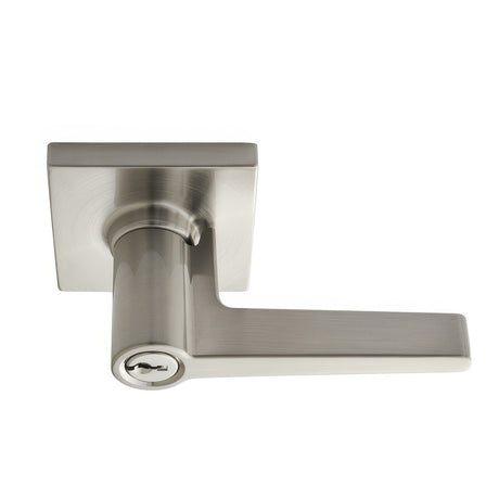 Better Home Products 51515SN Treasure Island keyed entry keyed entry door lever, additional view