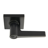 Better Home Products 51544BLK matte black keyed entry door lever