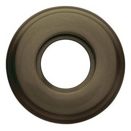 Baldwin 5155050I satin brass and black rosette