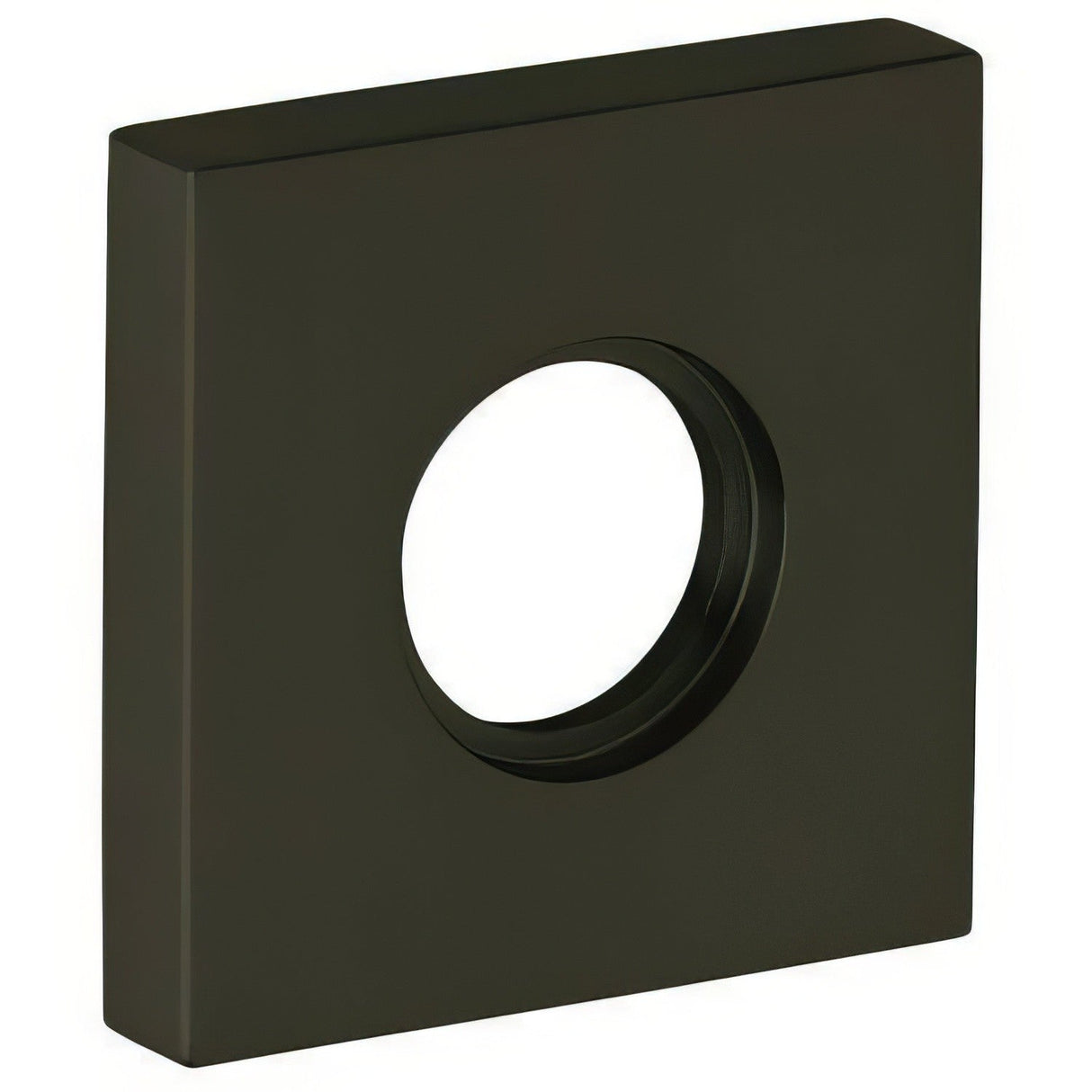 Baldwin 5160190 satin black rosette