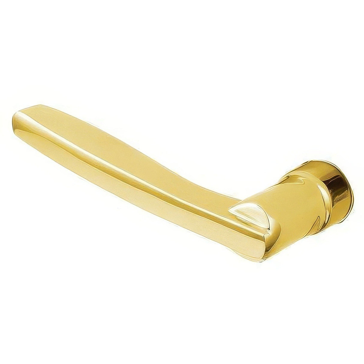 Baldwin 5164003LMR lifetime polished brass dummy door lever