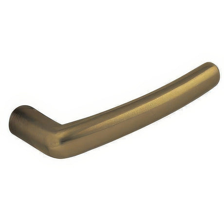 Baldwin 5165050MR satin brass and black dummy door lever