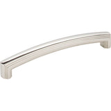 Jeffrey Alexander 519-160NI polished nickel cabinet drawer pull