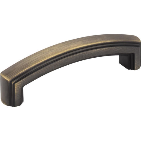 Jeffrey Alexander 519-96ABSB antique brushed satin brass cabinet drawer pull
