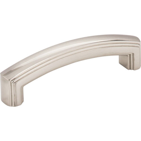 Jeffrey Alexander 519-96SN satin nickel cabinet drawer pull