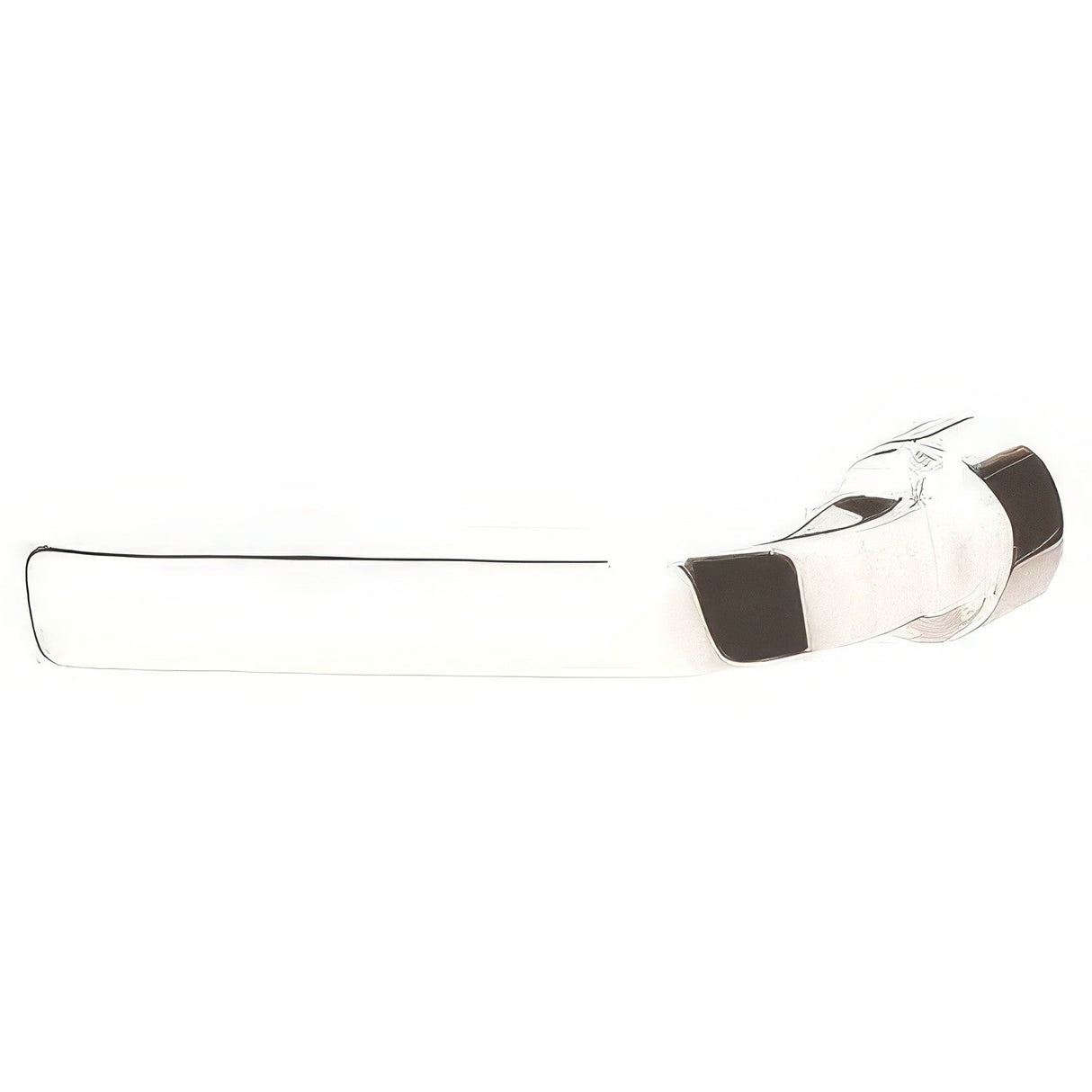 Baldwin 5190055LMR lifetime polished nickel dummy door lever
