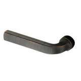 Baldwin 5190402LMR distressed oil rubbed bronze dummy door lever