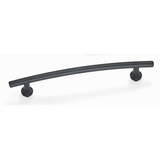 Laurey 51920 519 Nantucket 5.03" Zinc Cabinet Pull Matte Black