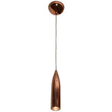 Access Lighting 52001LEDLP-SCP rose gold pendant light