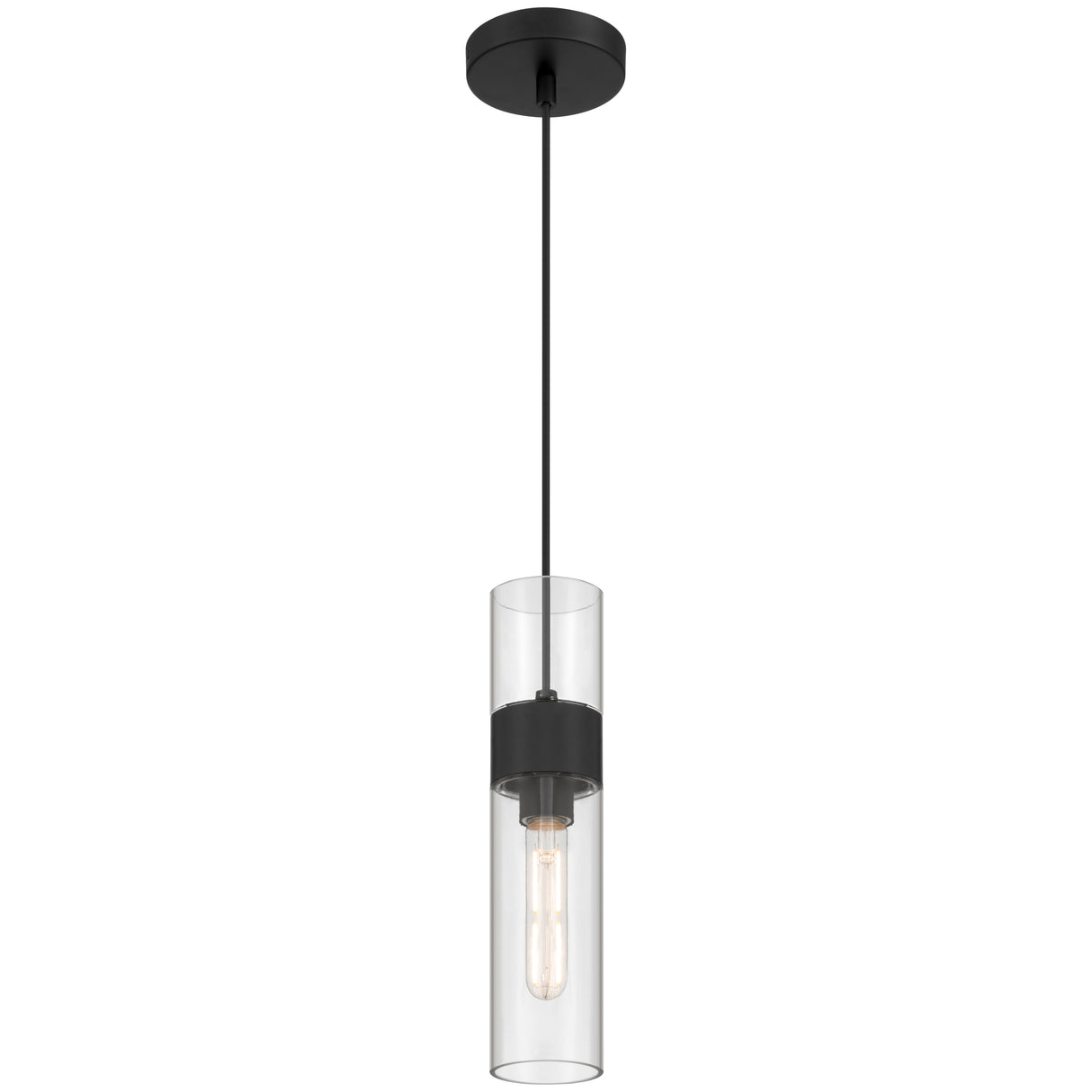 Access Lighting 52009LEDDLP-MBL/CLR 1 light led pendant