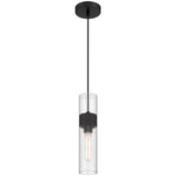 Access Lighting 52009LEDDLP-MBL/CLR 1 light led pendant