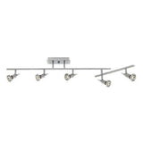 Access Lighting 52042LEDDLP-BS brushed steel led semi flush