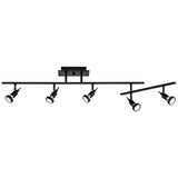 Access Lighting 52042LEDDLP-BL 5 light adjustable led track