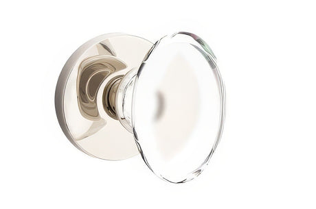 Emtek 5209HTUS14 polished nickel lifetime privacy door knob