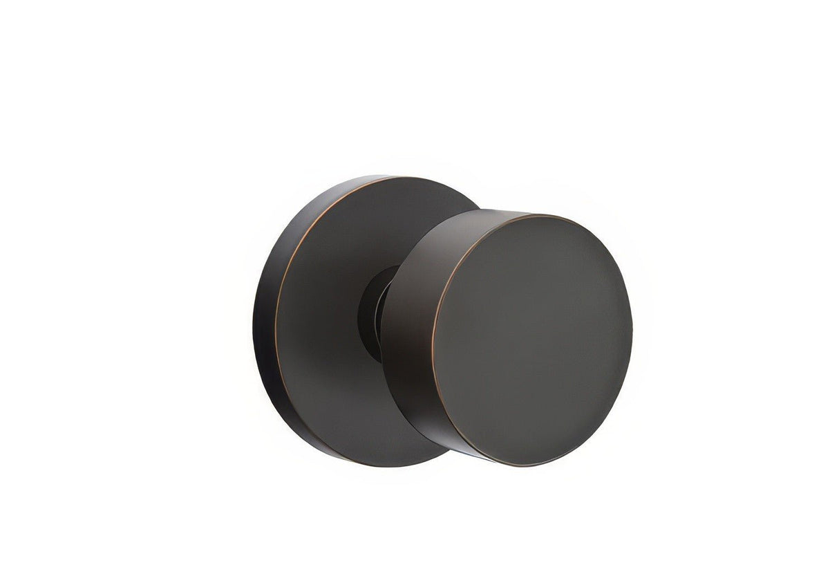Emtek 5209ROUUS10B oil rubbed bronze privacy door knob