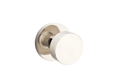 Emtek 5209ROUUS14 polished nickel lifetime privacy door knob