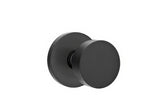 Emtek 5209ROUUS19 flat black privacy door knob