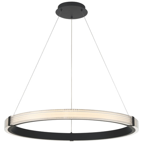 Access Lighting 52105LEDDCS-MBL/ACR 3cct led pendant
