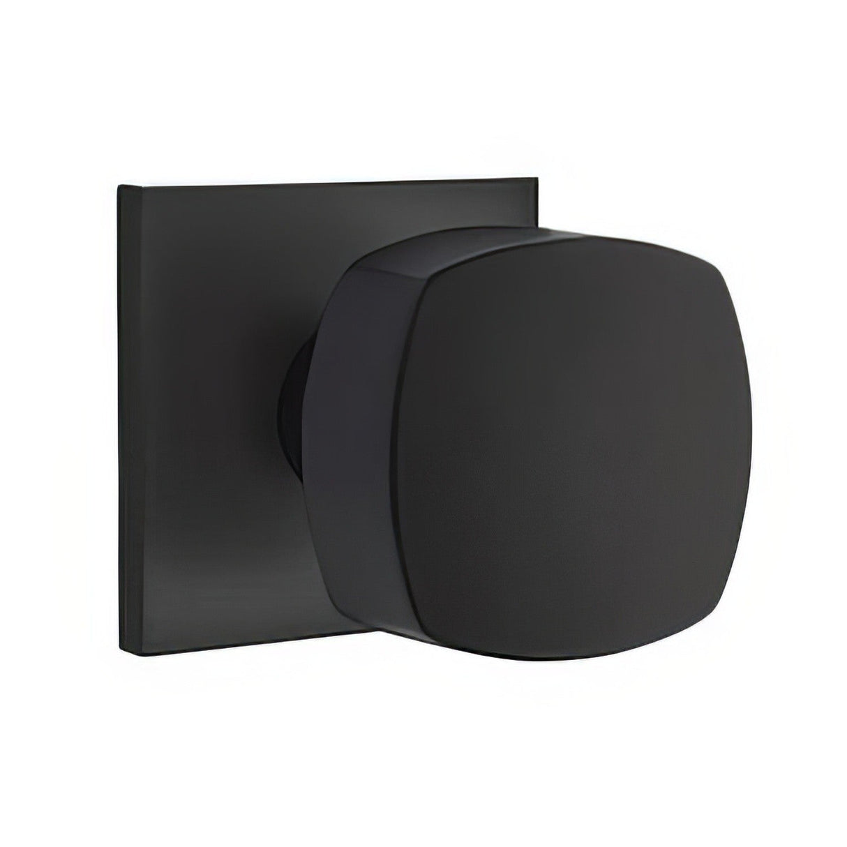 Emtek 5210FRKUS19 flat black privacy door knob