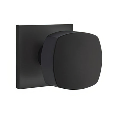 Emtek 5210FRKUS19 flat black privacy door knob