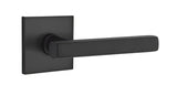 Emtek 5210FRLUS19RH flat black privacy door lever