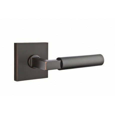 Emtek 5210HECUS10BRH oil rubbed bronze privacy door lever