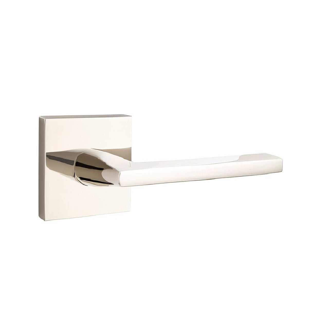 Emtek 5210HLOUS14LH lifetime polished nickel privacy