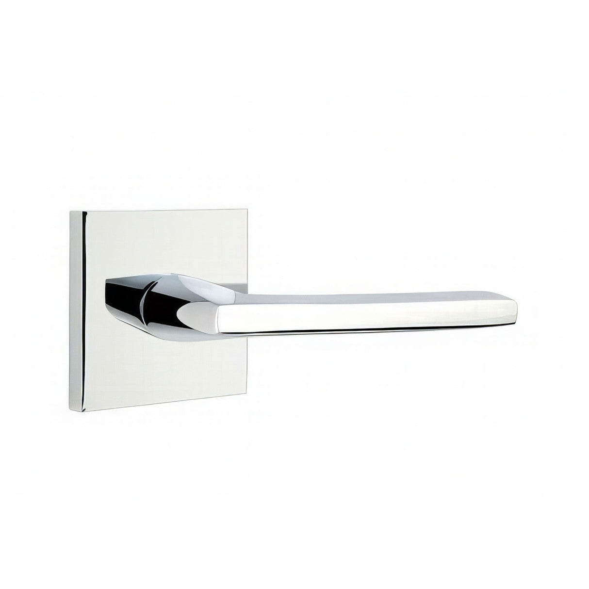 Emtek 5210HLOUS26LH polished chrome privacy