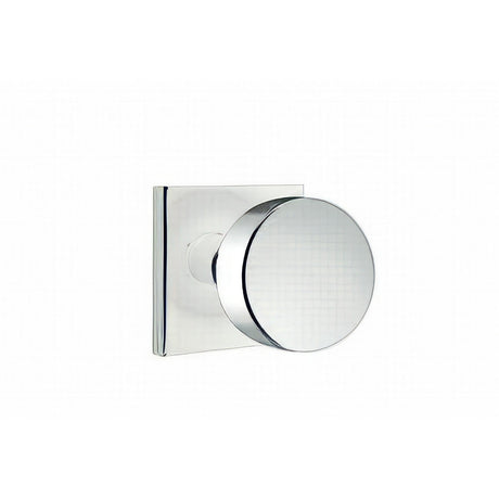 Emtek 5210ROUUS26 polished chrome privacy door knob