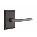 Emtek 5211HLOUS10BRH oil rubbed bronze privacy door lever