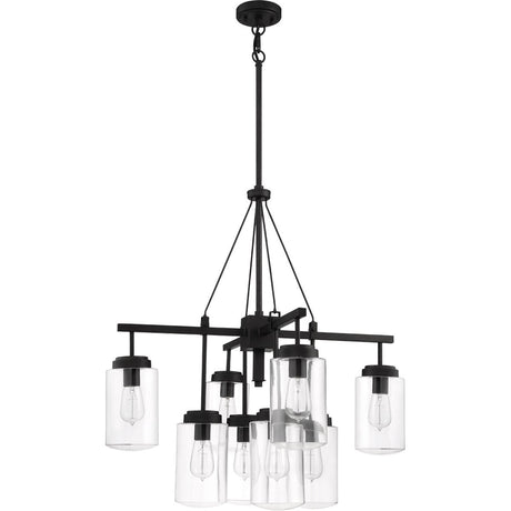 Craftmade 52128-ESP Crosspoint 8 Light Outdoor Chandelier in Espresso