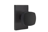 Emtek 5212FRKUS19 flat black privacy door knob