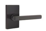 Emtek 5212FRLUS10BLH oil rubbed bronze privacy door lever