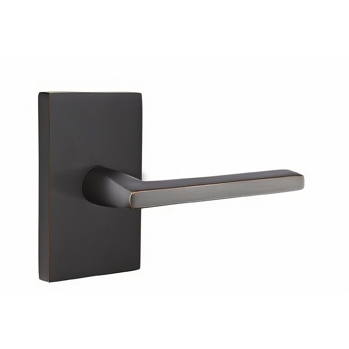 Emtek 5212HLOUS10BRH oil rubbed bronze privacy door lever
