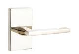 Emtek 5212HLOUS14RH polished nickel lifetime privacy door lever