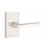 Emtek 5212HLOUS15RH satin nickel privacy door lever