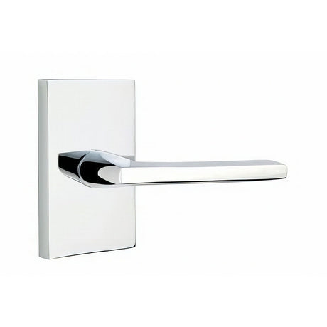 Emtek 5212HLOUS26LH polished chrome privacy door lever