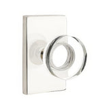 Emtek 5212MDCUS14 polished nickel lifetime privacy door knob