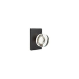 Emtek 5212MDCUS19 flat black privacy door knob