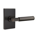 Emtek 5212MYLUS10BRH oil rubbed bronze privacy door lever