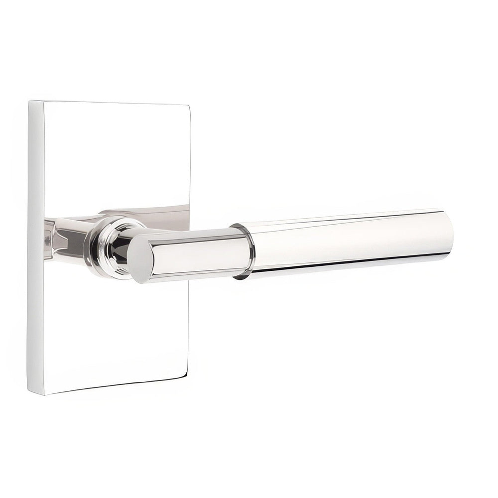 Emtek 5212MYLUS26RH polished chrome privacy door lever
