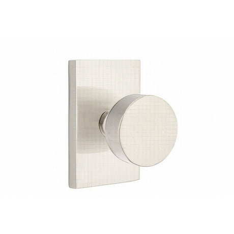 Emtek 5212ROUUS15 satin nickel privacy door knob
