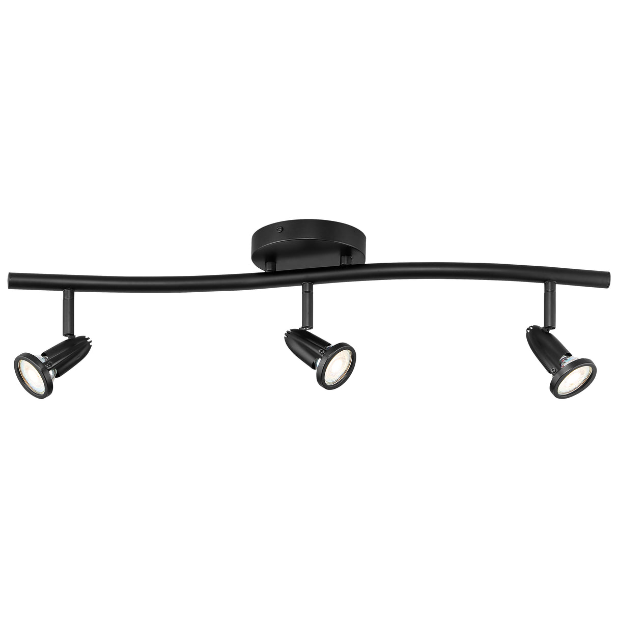 Access Lighting 52203LEDDLP-BL 3 light led semi-flush spotlight