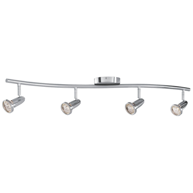 Access Lighting 52204-BS brushed steel wall/ceiling spotlight