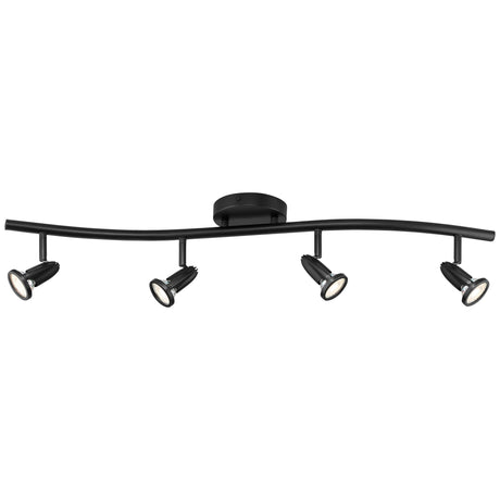 Access Lighting 52204LEDDLP-BL 4 light adjustable led track