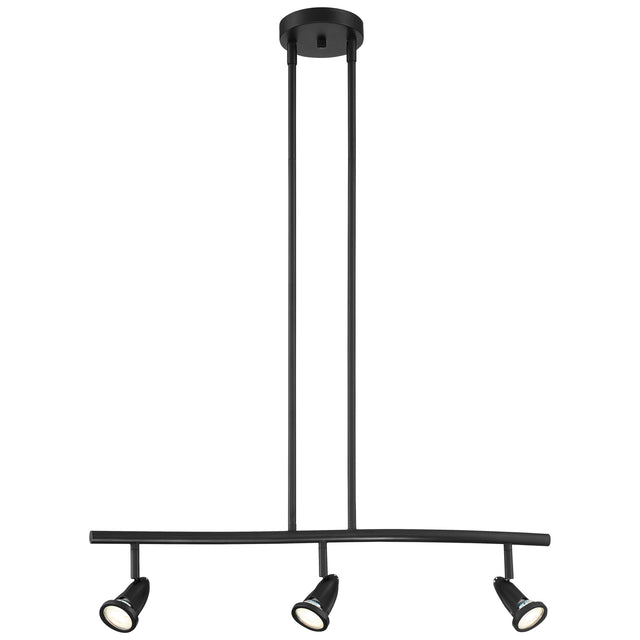 Access Lighting 52205LEDDLP-BL 3 light adjustable led pendant or semi-flush