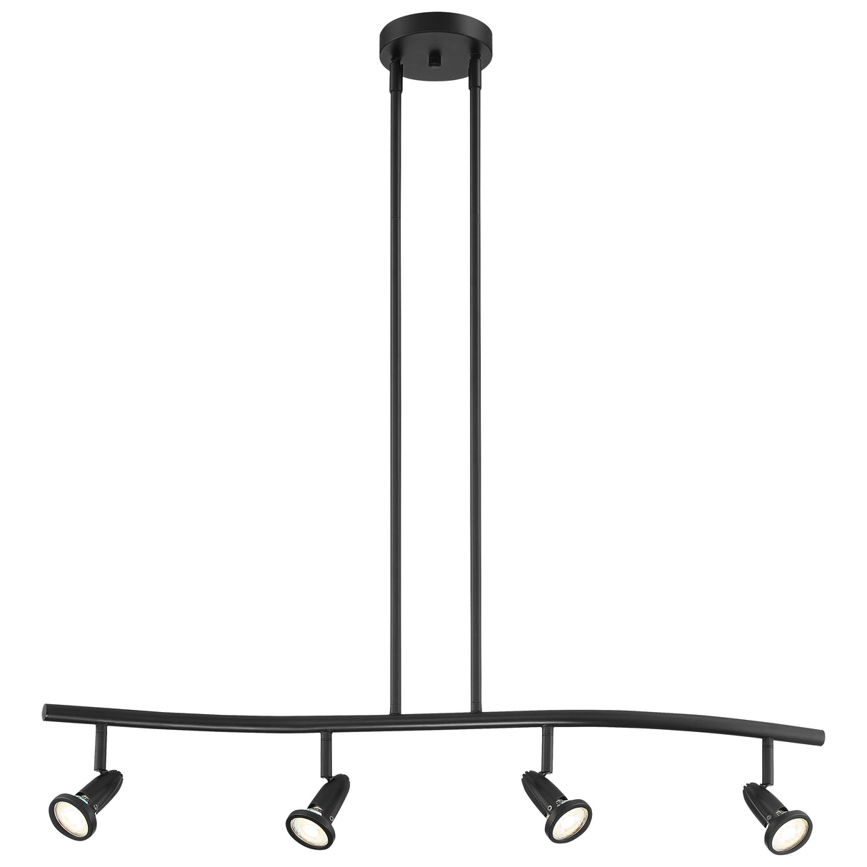 Access Lighting 52206LEDDLP-BL 4 light adjustable led pendant or semi-flush