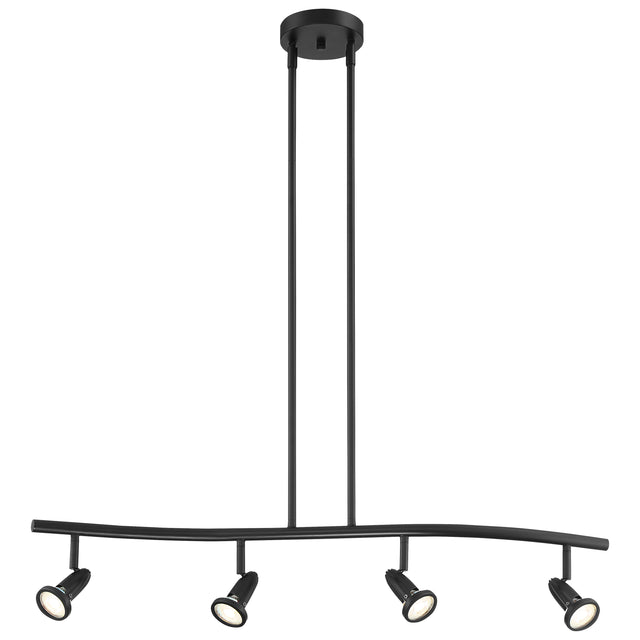 Access Lighting 52206LEDDLP-BL 4 light adjustable led pendant or semi-flush