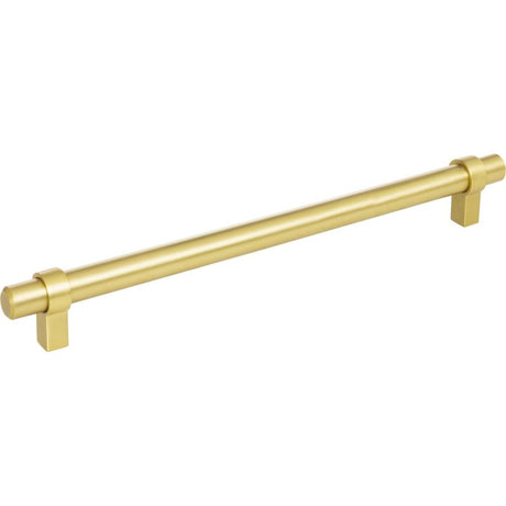 Jeffrey Alexander 5224BG Key Grande cabinet drawer pull in satin stainless, additional view
